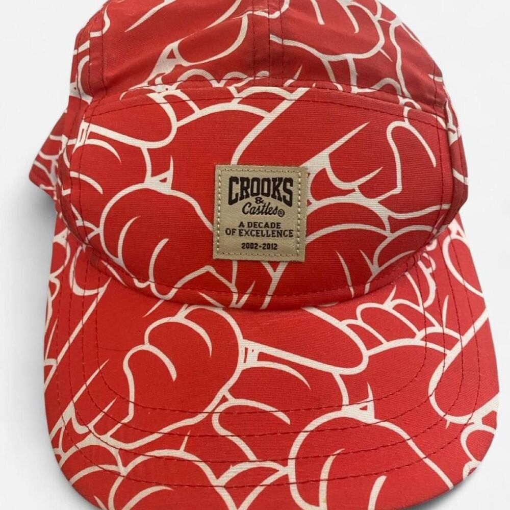 Crooks-castles Men's Red Hat